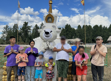 Молодежные активисты организовали экскурсию для детей из психоневрологического интерната в Тыве